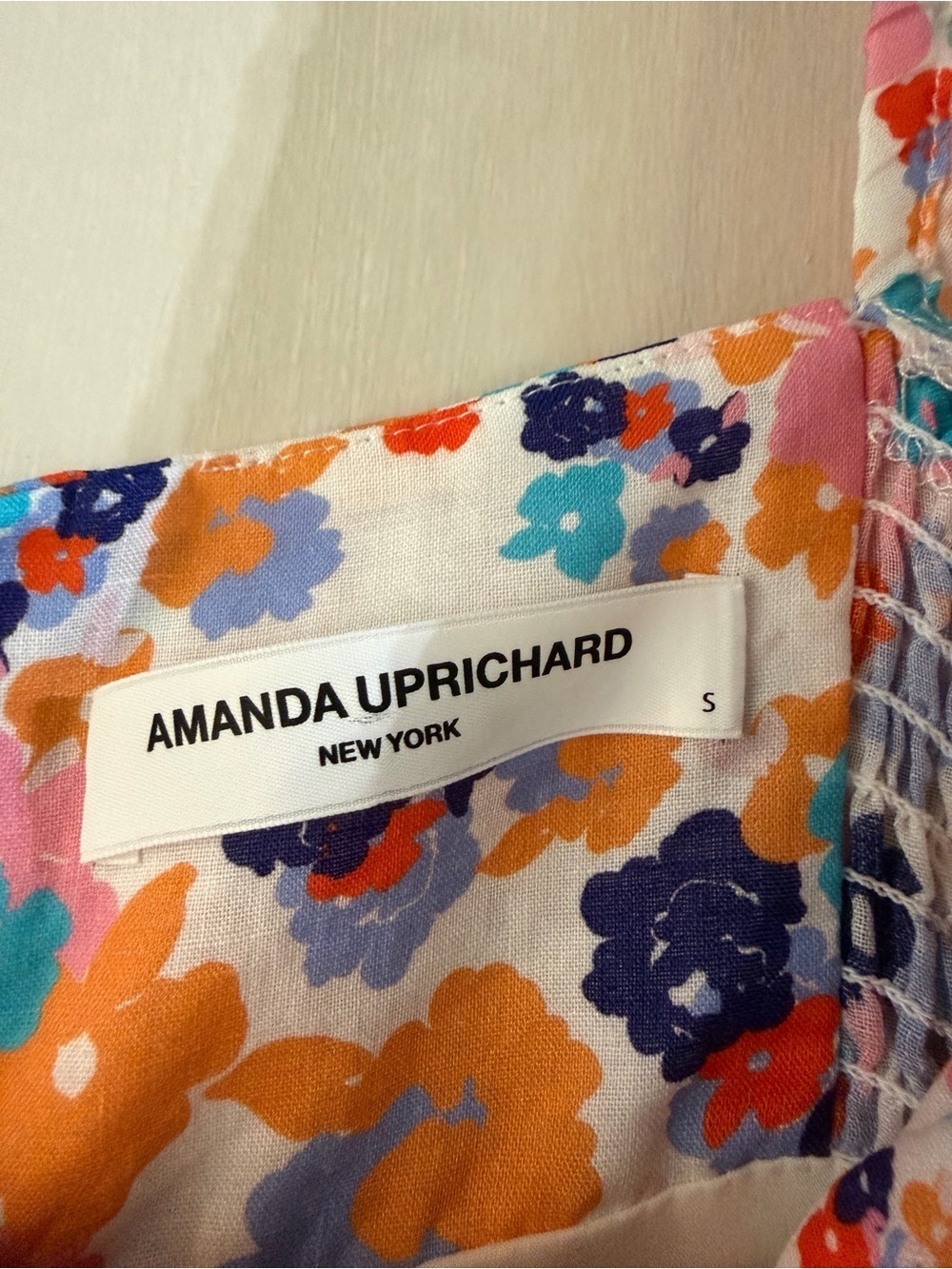 Amanda Uprichard Darling Floral Mini Madagascar Dress S - Picture 5 of 13